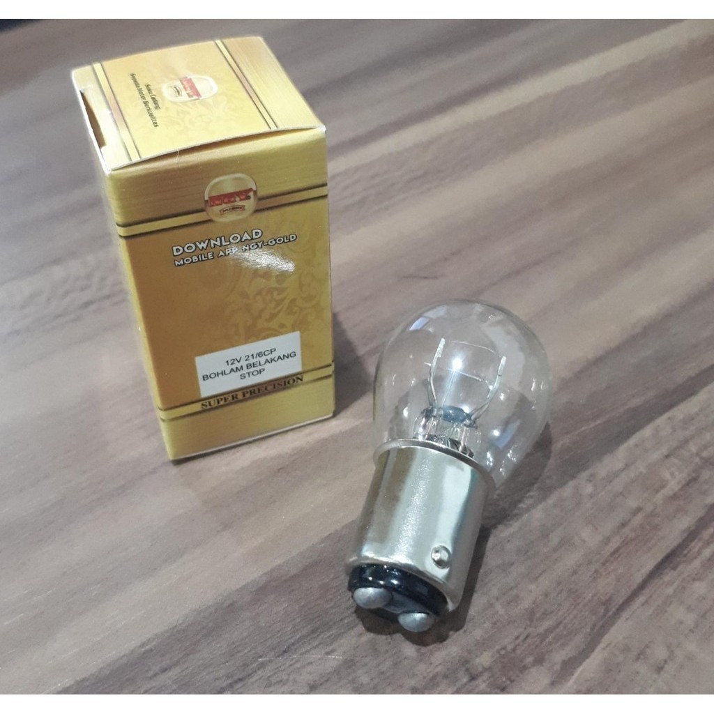 Jual Dop Stop Double Lampu Stop Bohlam Stop Dop Stop Belakang 12v 21 ...