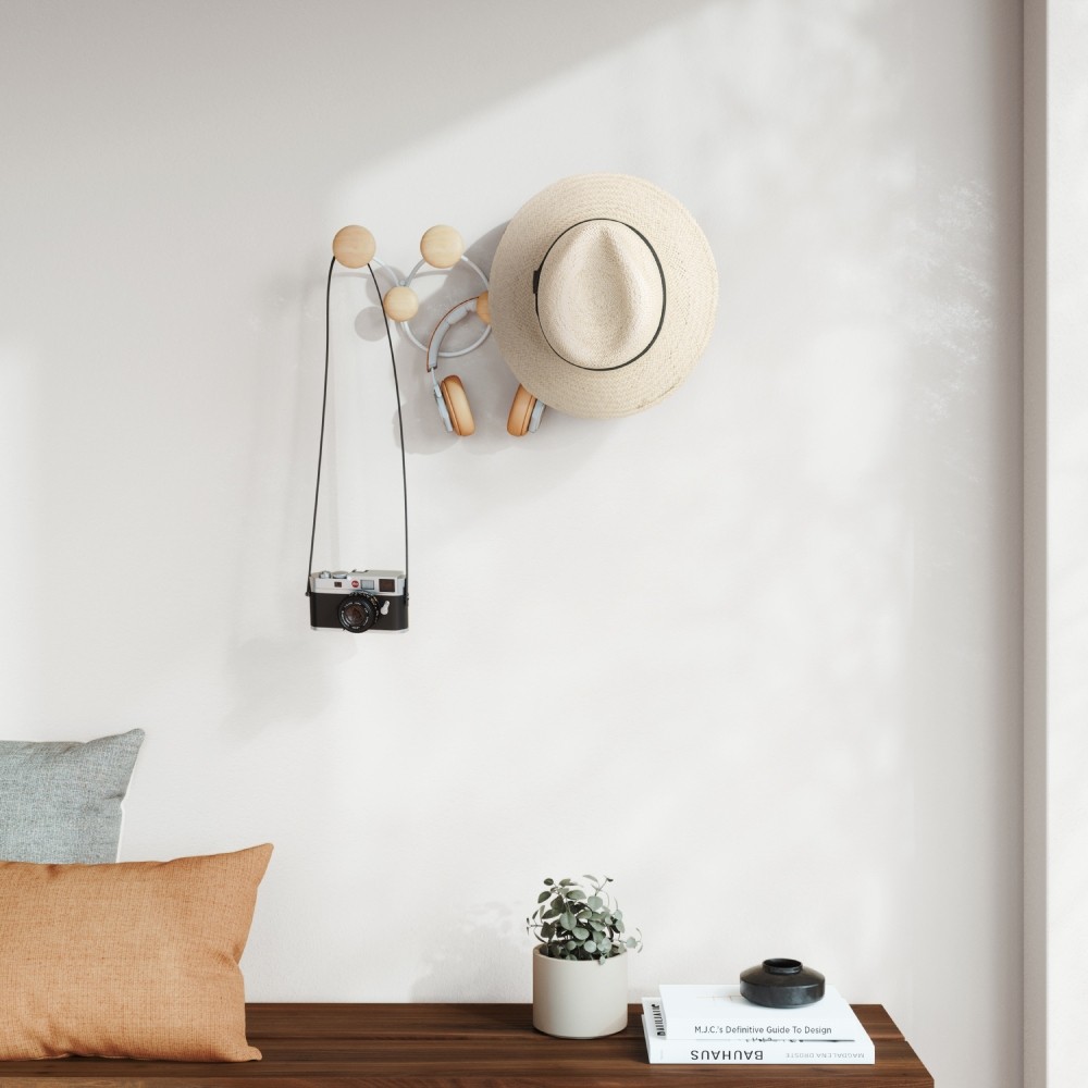 Jual AZKO Outlet Umbra Dotsy Gantungan Pakaian Dinding 7 Pengait ...