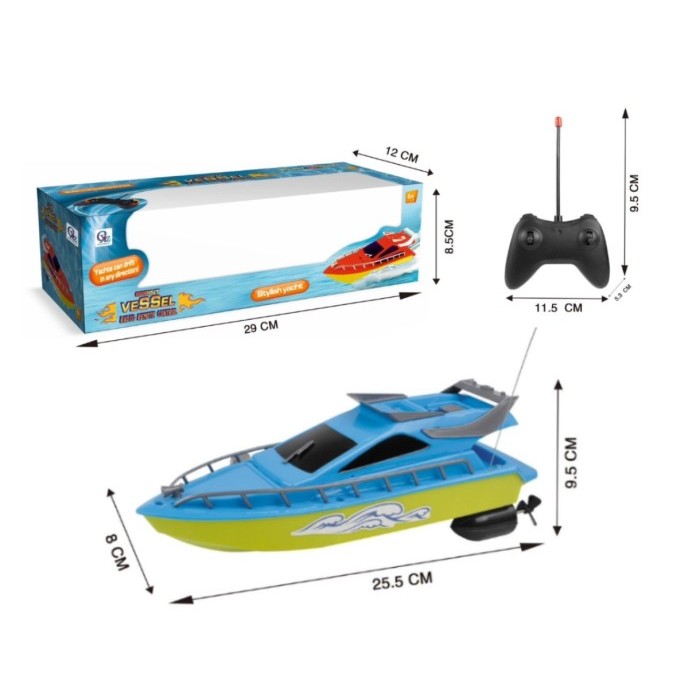 Jual Mainan Anak RC SPEED BOAT Kapal Remote Control Racing Boat Perahu ...