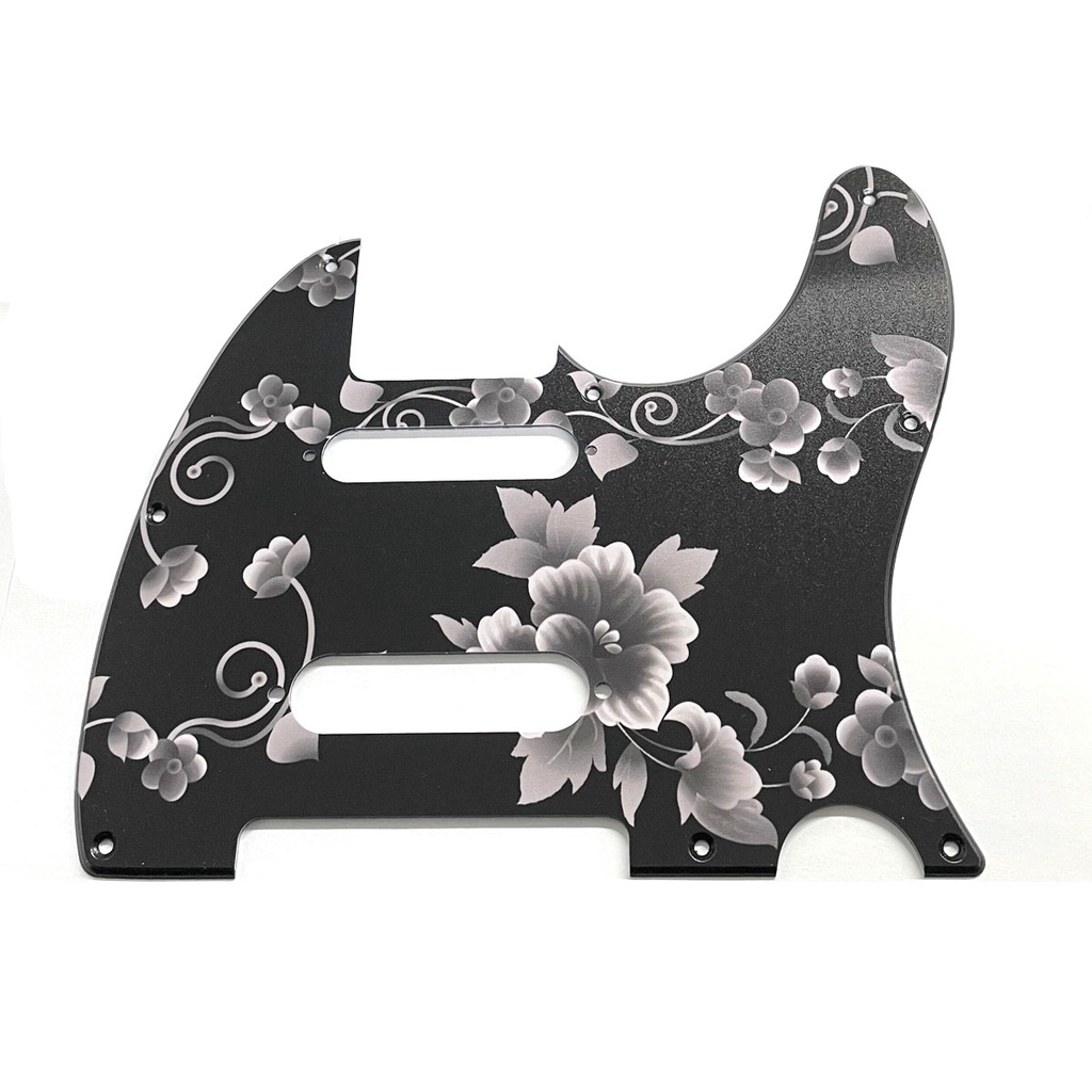 Jual 8 Holes Flower Pattern Nashville TL Pickguard TL SS Pickguard ...