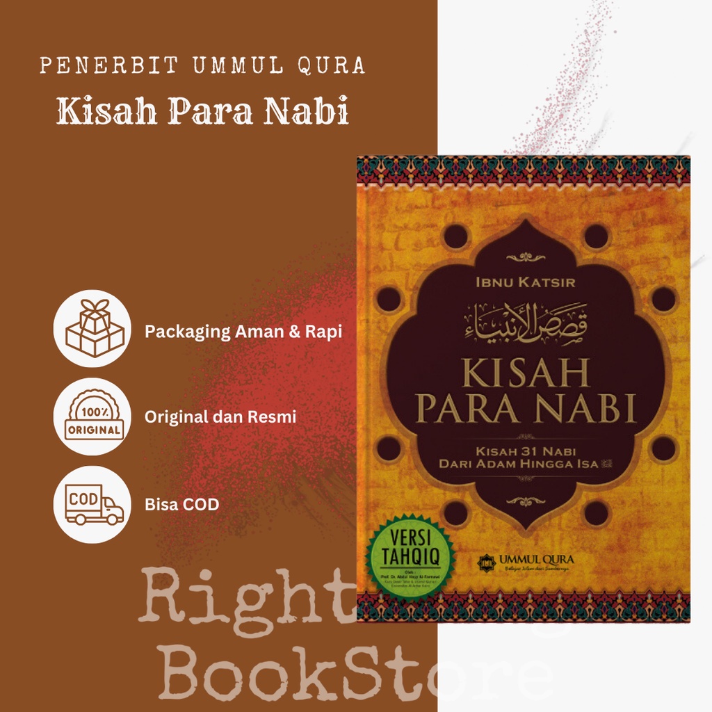 Jual Buku Kisah 31 Nabi (Kisah Para Nabi) Ibnu Katsir Penerbit Ummul ...