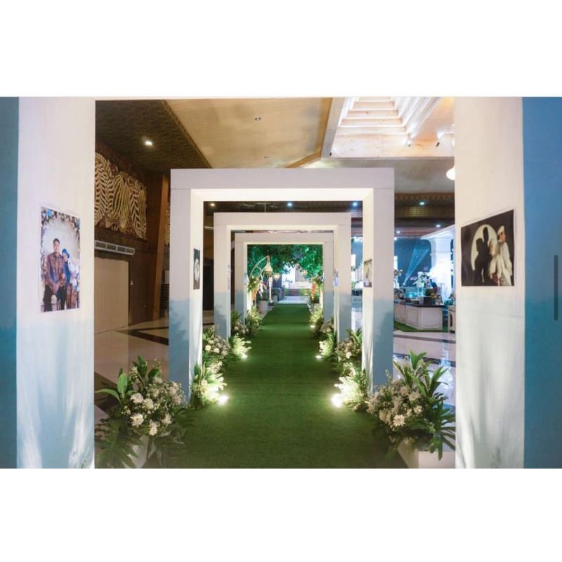 Jual Pergola Backdrop Besi Pintu Masuk Dekorasi Pelaminan Triplek ...