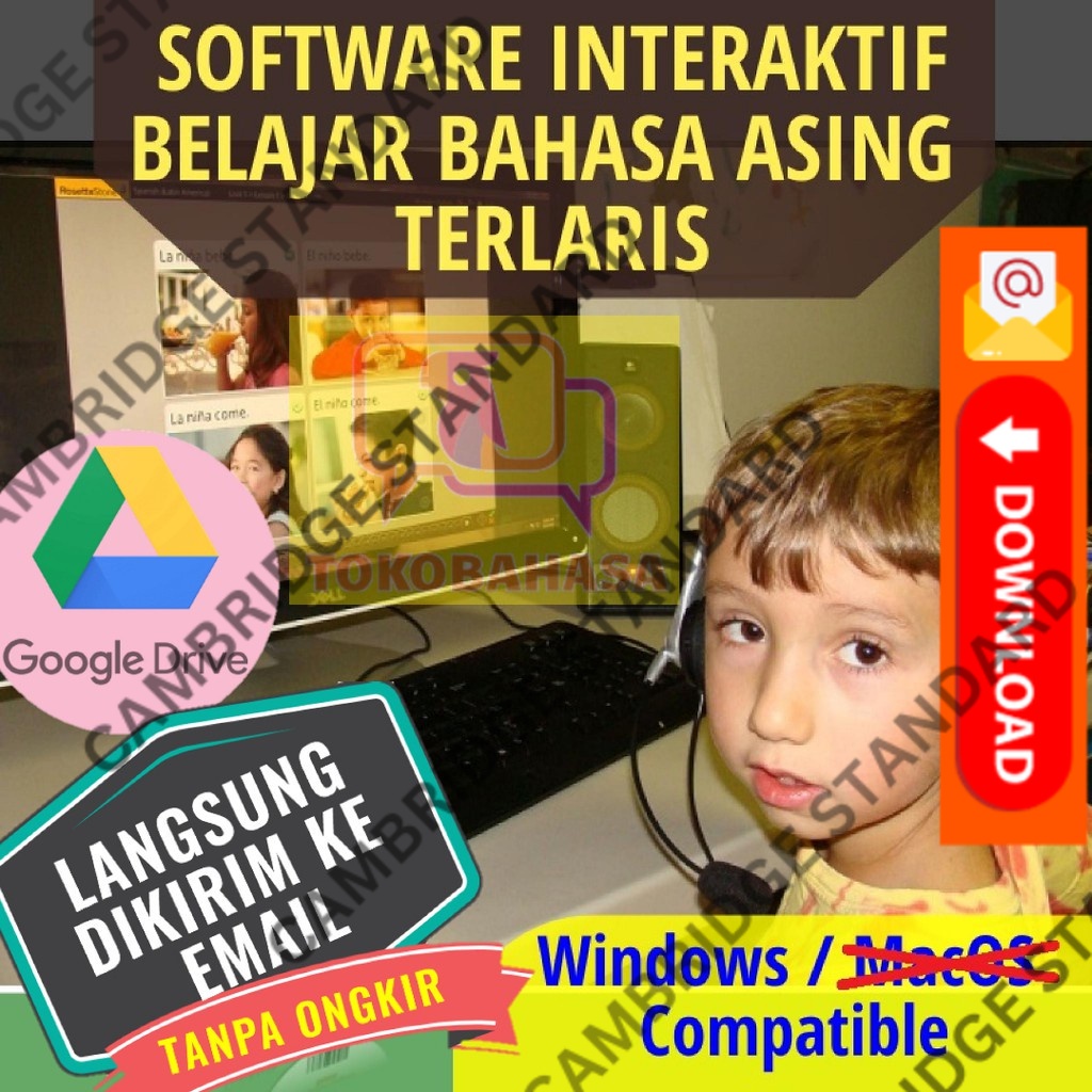 Jual BELI 3 BONUS 1 [file] ROSETTA STONE versi 5.0.37 GREEK ( Software ...