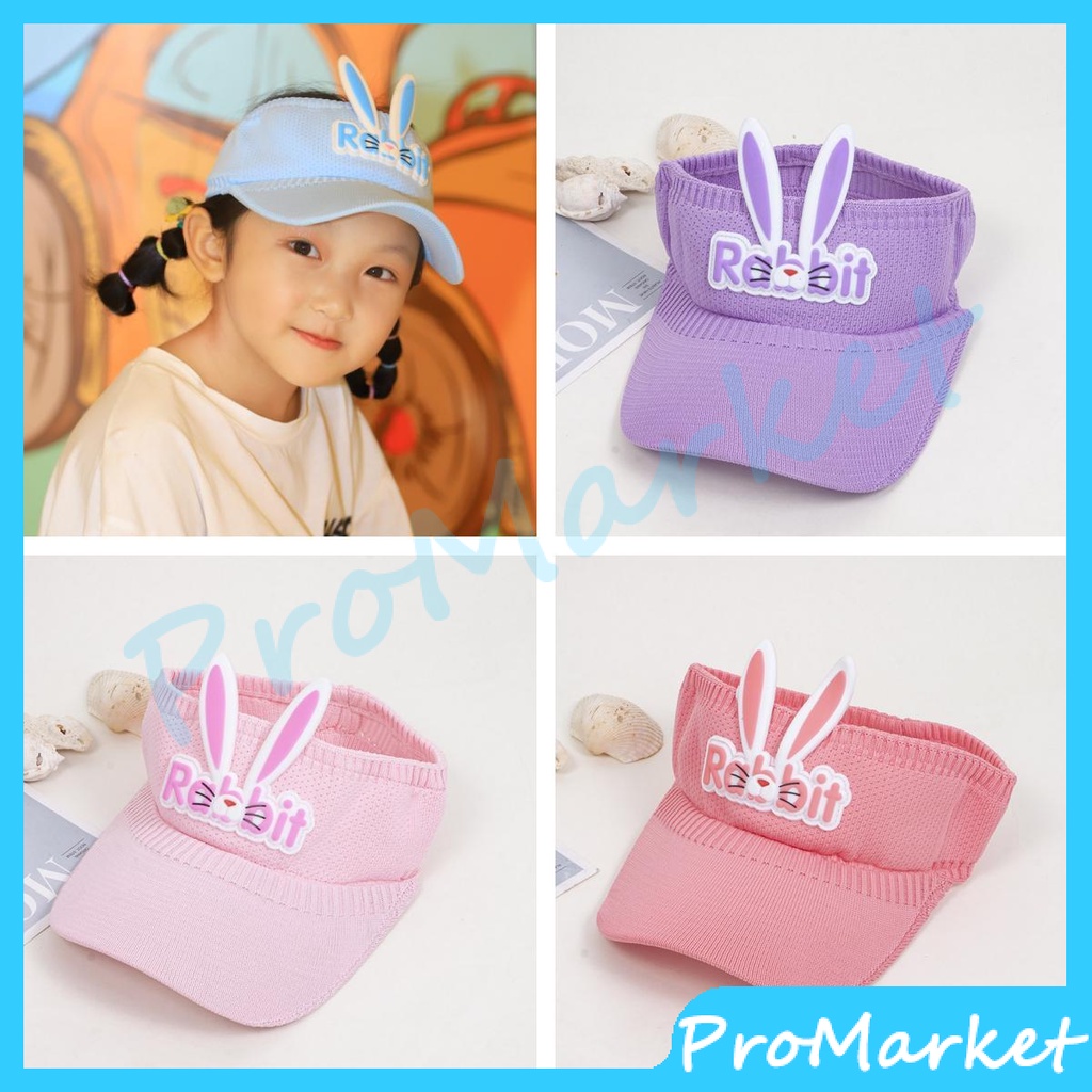 Jual Topi Anak Rabbit Topi Golf Anak Rabbit Topi Anak Visor Topi Pantai ...