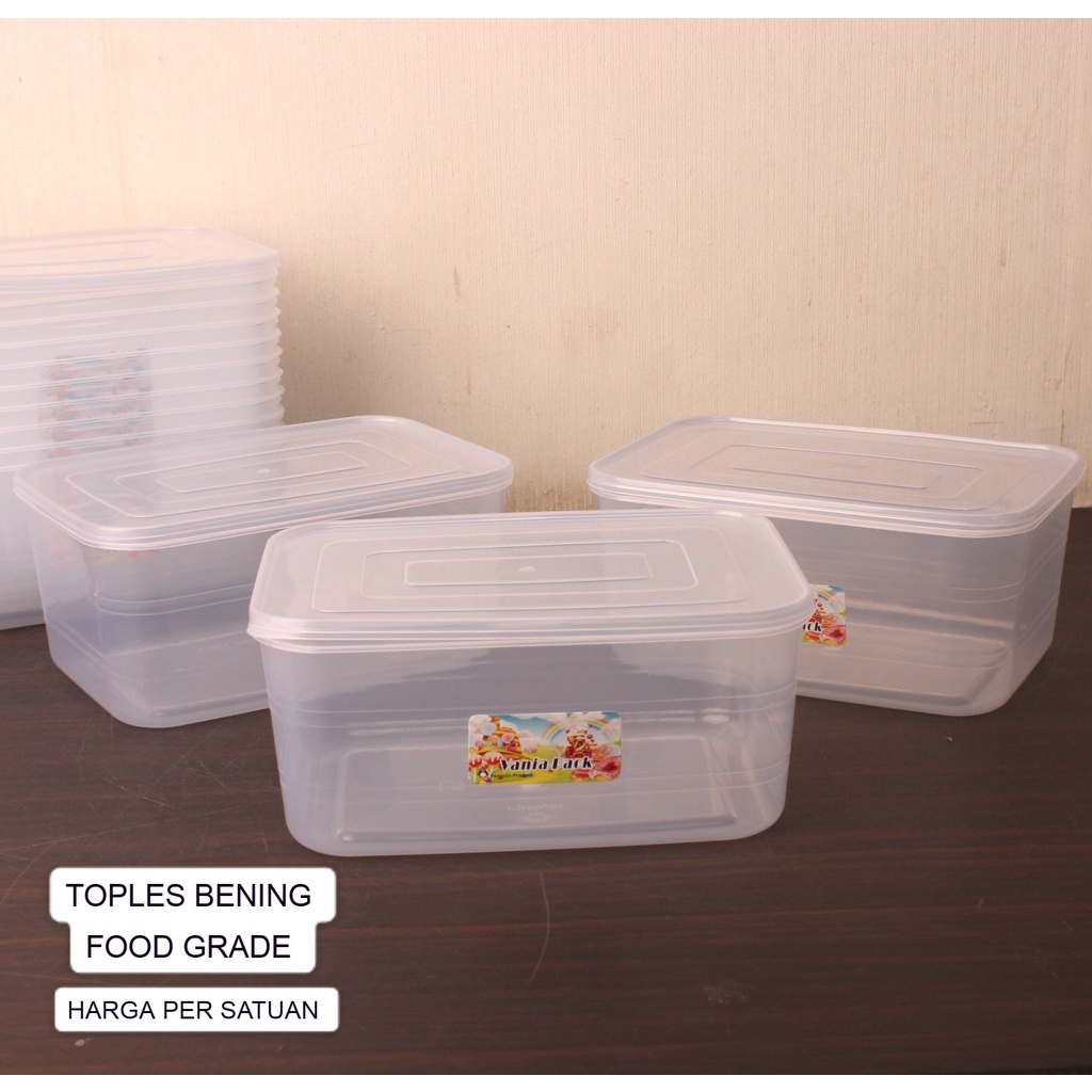 Jual Toples Plastik Toples Vania Pack Ml Murah Pcs Shopee Indonesia