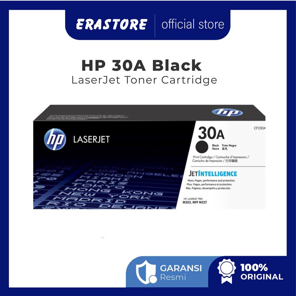 Jual HP 30A Black Original LaserJet Toner Cartridge (CF230A) | Shopee ...