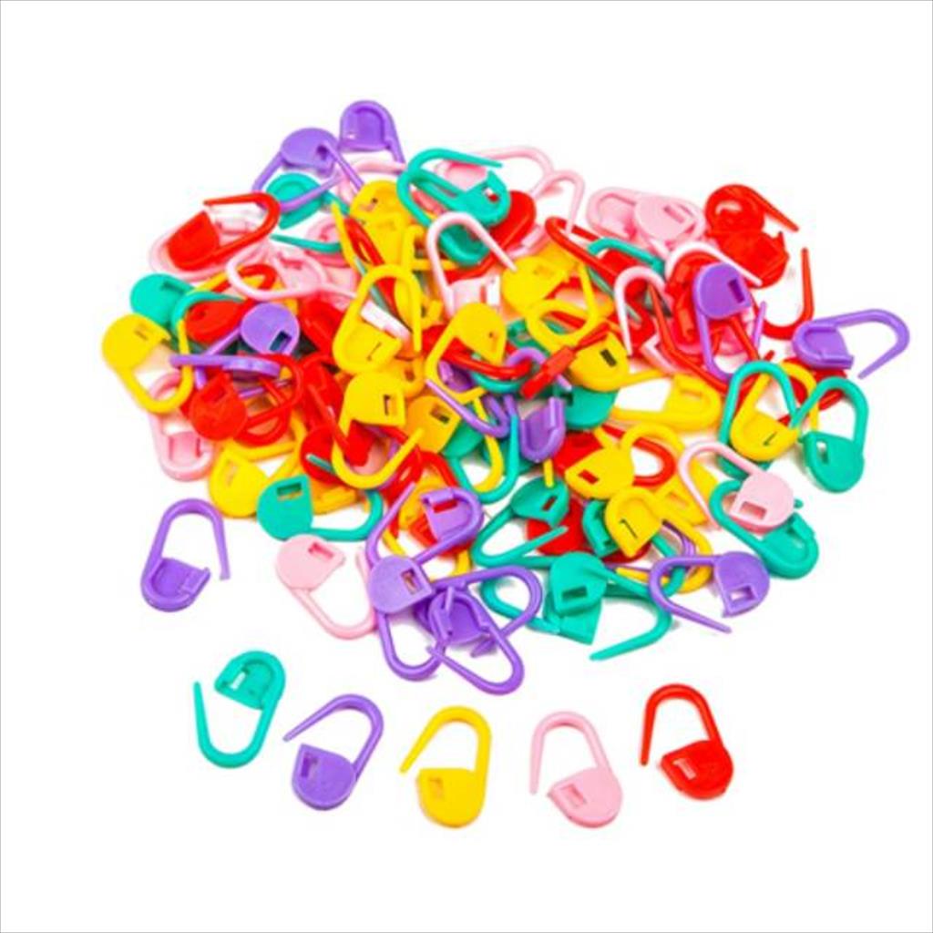 Jual Peniti plastik/ marker penanda rajut 50pcs free box | Shopee Indonesia