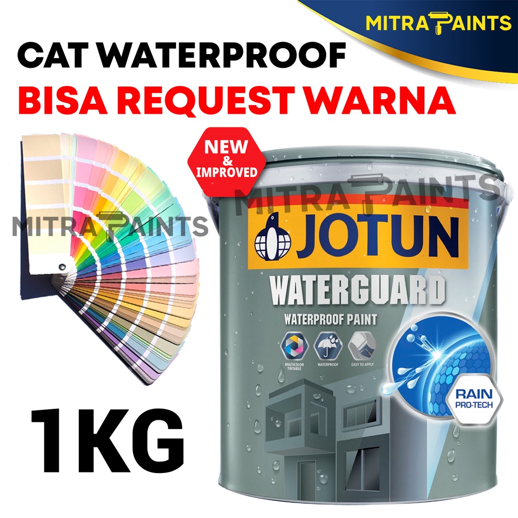 Jual Jotun Waterguard 1 Kg Cat Tembok Jotun Waterproof Part 2 Shopee Indonesia 5861