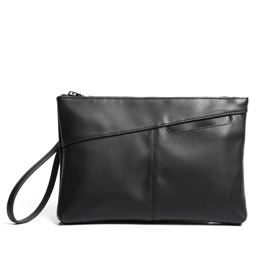 Jual LEATHER CONCEPT Clutch Pria Kulit Tas Tangan Pria Kulit Handbag