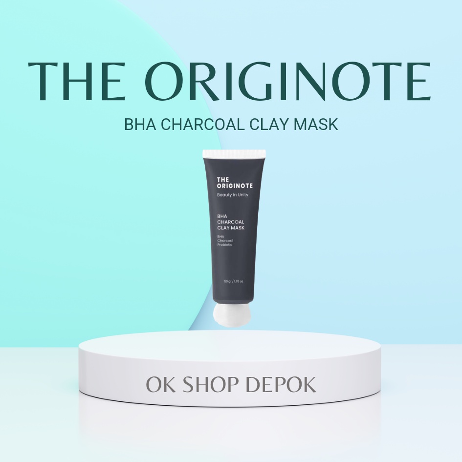 Jual The Originote Bha Charcoal Clay Mask Shopee Indonesia 4522