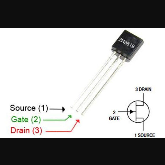 Jual Transistor 2N3819 N-Chann JFET Transistor 2N 3819 LA27 | Shopee ...