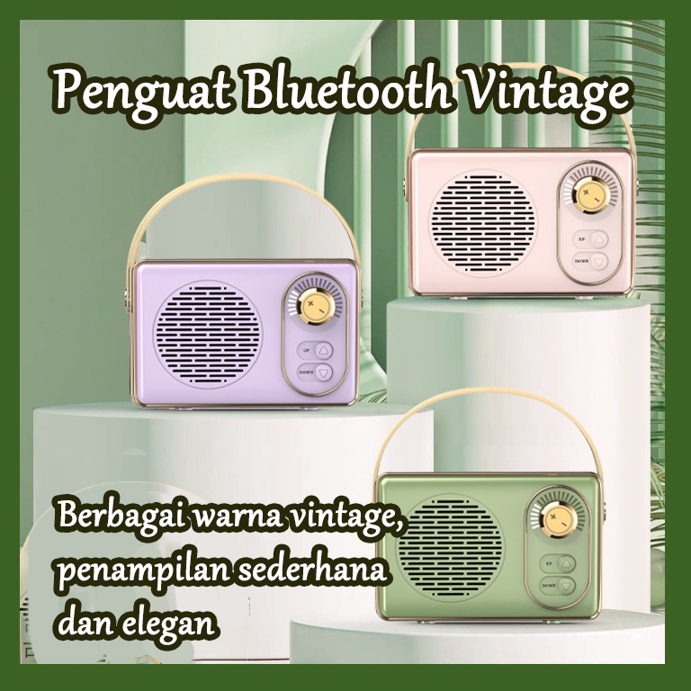 Jual Speaker Mini Speaker Bluetooth Wireless Portable Model Radio Mini ...