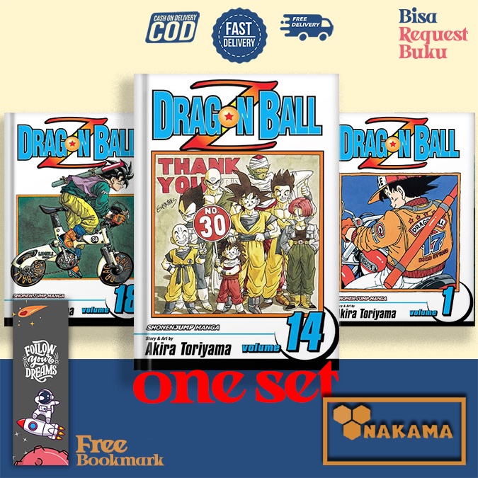 Jual Komik Dragon Ball Z, (Vol. 126) Fullset (English Version