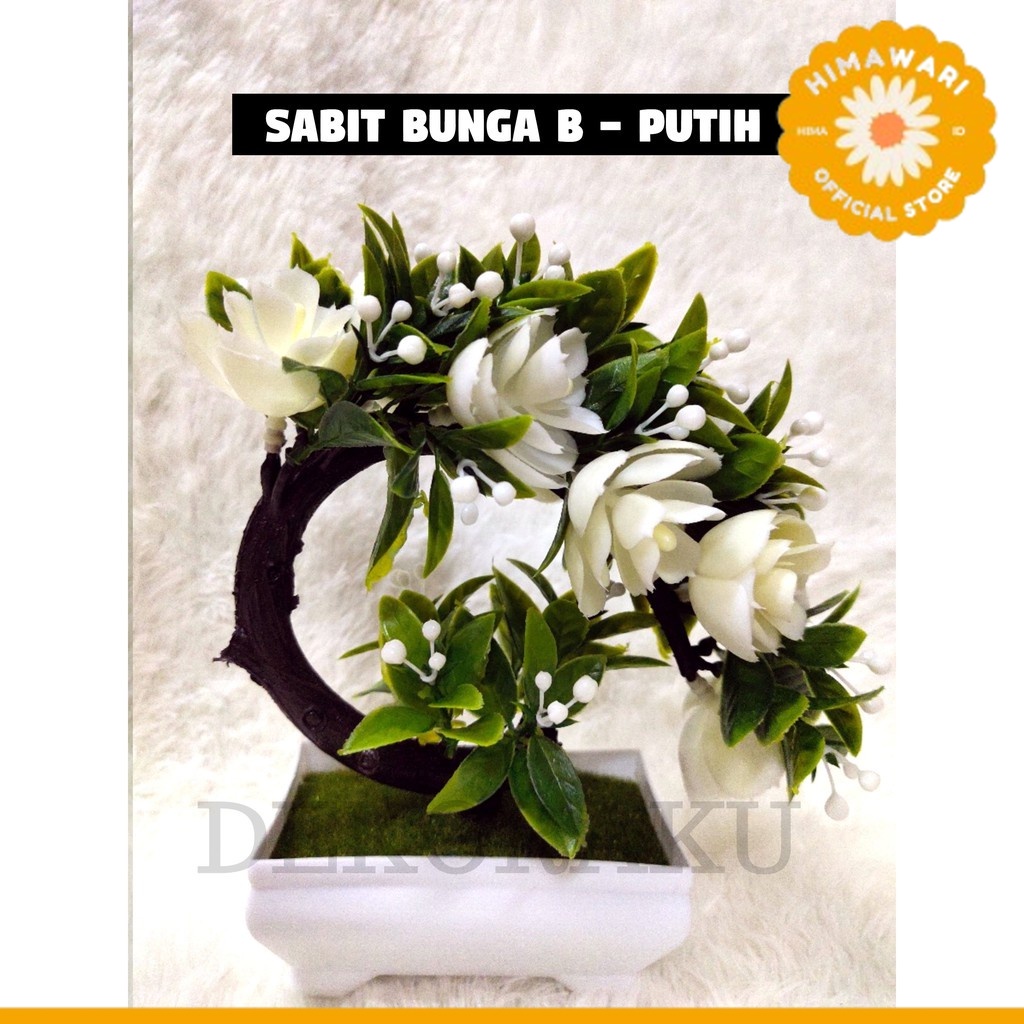 Jual HIMA PAJANGAN HIASAN BUNGA DEKORASI SABIT BUNGA KODE B GROSIR