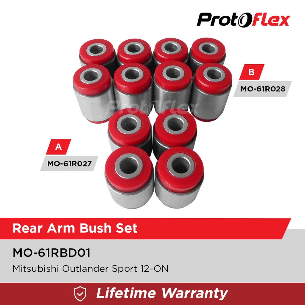 Jual Protoflex Rear Bush Arm Set Mitsubishi Outlander Sport 12-ON ...