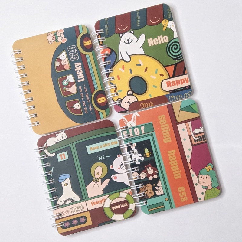 Jual FLASHmall Notebook Mini A7 Buku Kecil Catatan Scrapbook Mini Buku ...