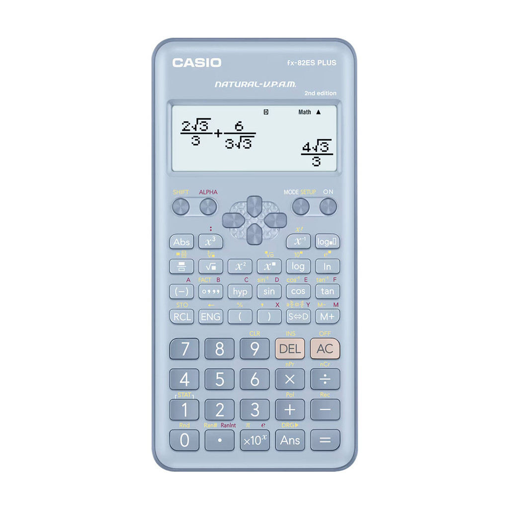 Jual Kalkulator Ilmiah CASIO FX 82ES PLUS 2nd Edition Scientific