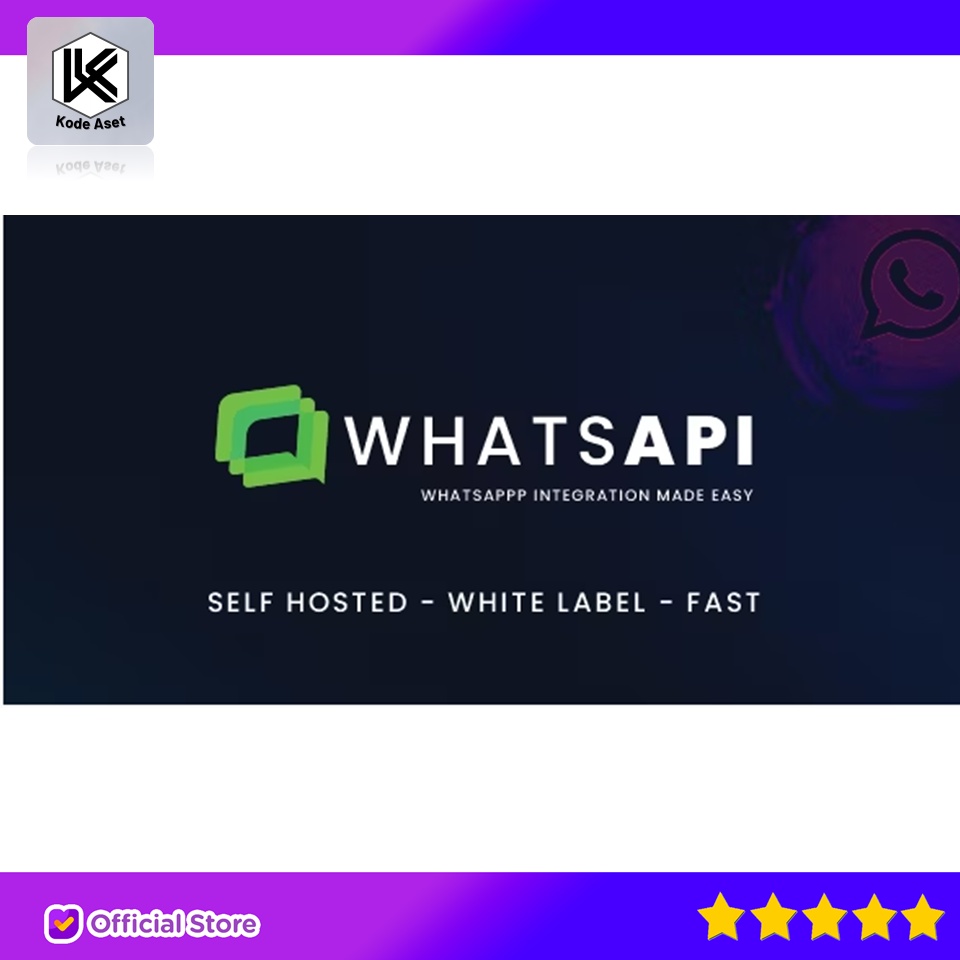 Jual SOURCE CODE APLIKASI WHATSAPI - A MULTI-PURPOSE WHATSAPP API BY ...