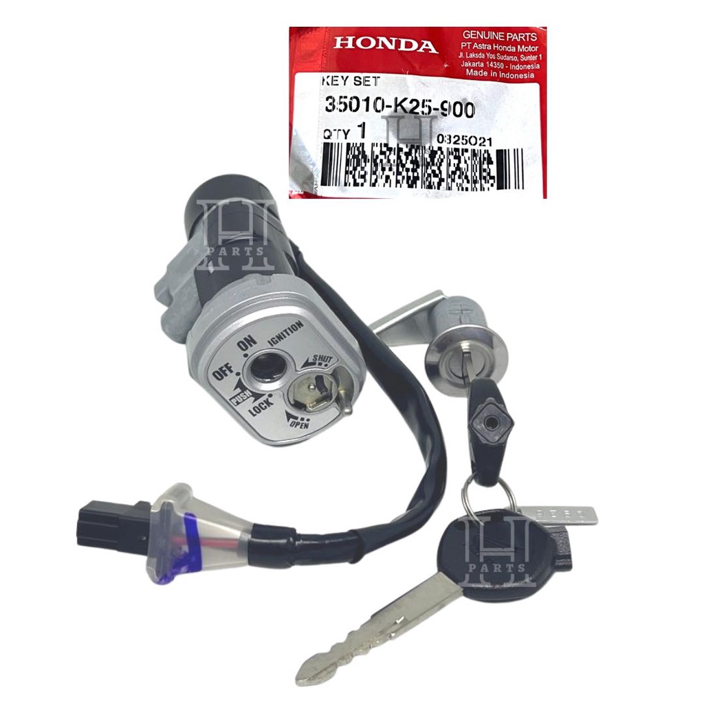 Jual KUNCI KONTAK KEY SET BEAT FI 35010-K25-900 AHM HGP | Shopee Indonesia