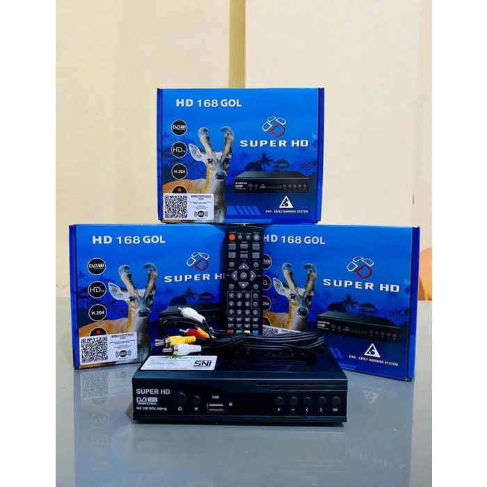 Jual STB Super HD 168 Set Top Box Super HD Digital | Shopee Indonesia
