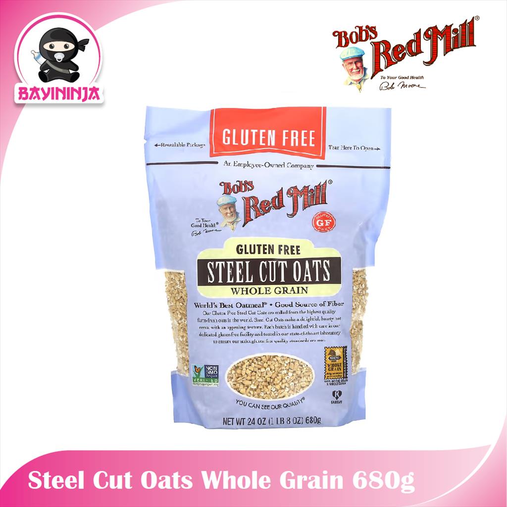 Jual Bobs Red Mill Gluten Free Steel Cut Oats Whole Grain 680 G Shopee Indonesia