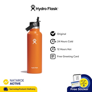 Hydro Flask Standard Mouth with Flex Straw Cap - 24oz - Mesa