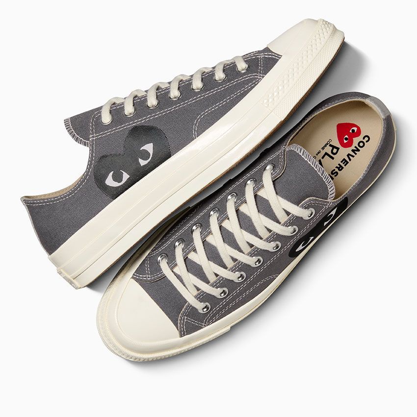 Grey Comme Des Garcons Converse Online Jual Sneaker X CDG PLAY
