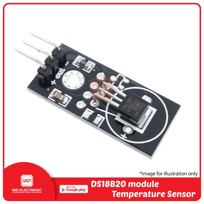 Jual DS18B20 Temperature sensor module ds18b20 module CO27 | Shopee ...