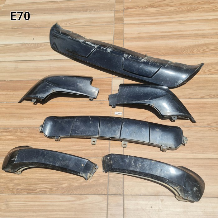 Jual SM27 Original Add On Bumper Front Splitter Rear Diffuser BMW X5 ...