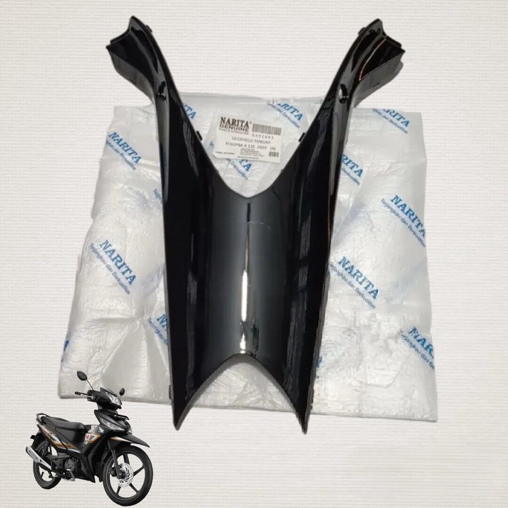 Jual main pipe cover legshield tengah atas supra x 125 fi injeksi K41 ...
