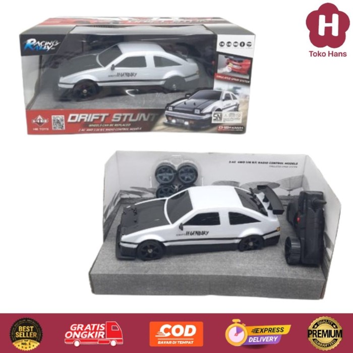 Jual Mainan Anak RC Drift Toyota AE86 Mobil Remote Control Drift Racing ...