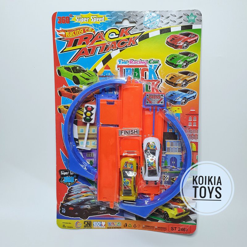Jual Mainan mobil track racing mobil balap dengan jalur balap | Shopee ...