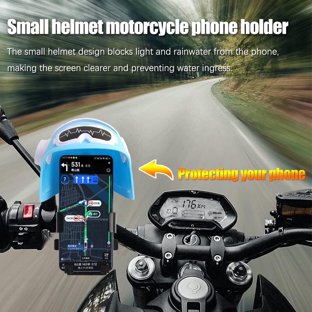 Jual Phone Holder Hp Spion / Rak Navigasi/pengendara/sepeda motor/helm ...