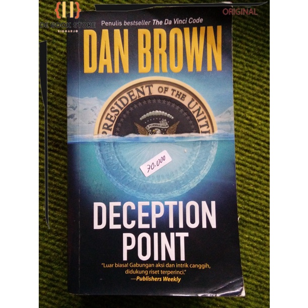 Jual ORIGINAL - Dan Brown Deception Point | Shopee Indonesia