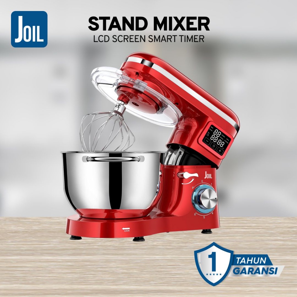 Jual Stand Mixer Kue & Roti dengan Timer Off Stylish, Elegan