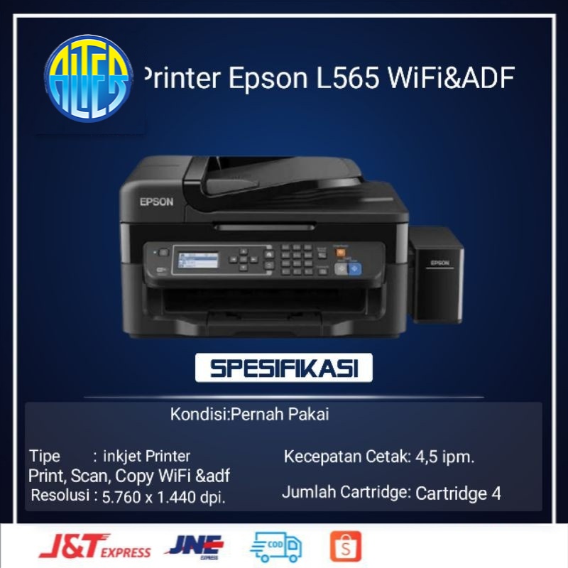 Jual Printer Epson L565 Wifi Andadf Shopee Indonesia 2142