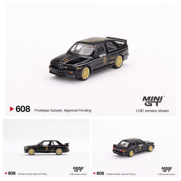 Jual Mini GT BMW M3 #3 JPS Team BMW 1987 ATCC Australia Exclusive MGT ...