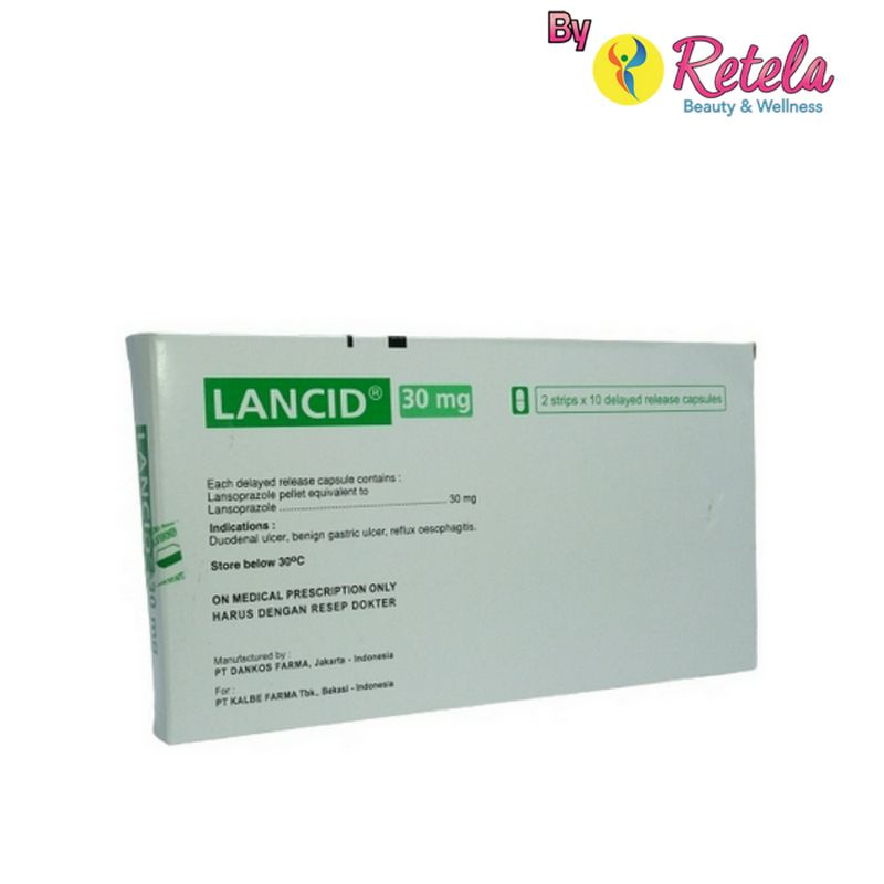 Jual Lancid 30Mg Box 20 Kapsul/Lansoprazole/Tukak Lambung/Obat Maag ...