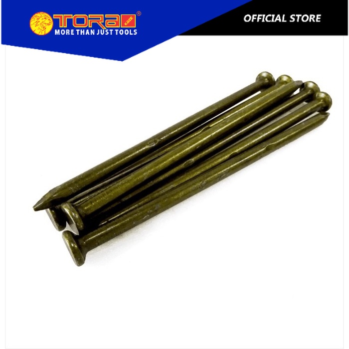 Jual TORA Paku Beton 5 Inch Kuning Box - Nail Concrete Yellow | Shopee ...