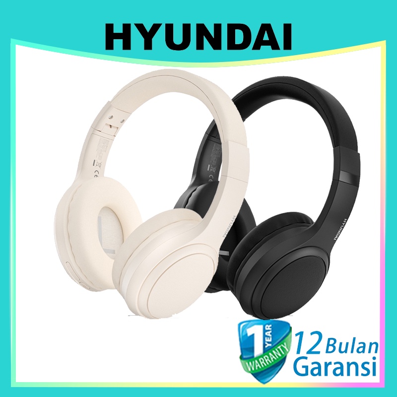 Jual Hyundai H01 Headphone Bluetooth Hifi Wireless Headset Earphone