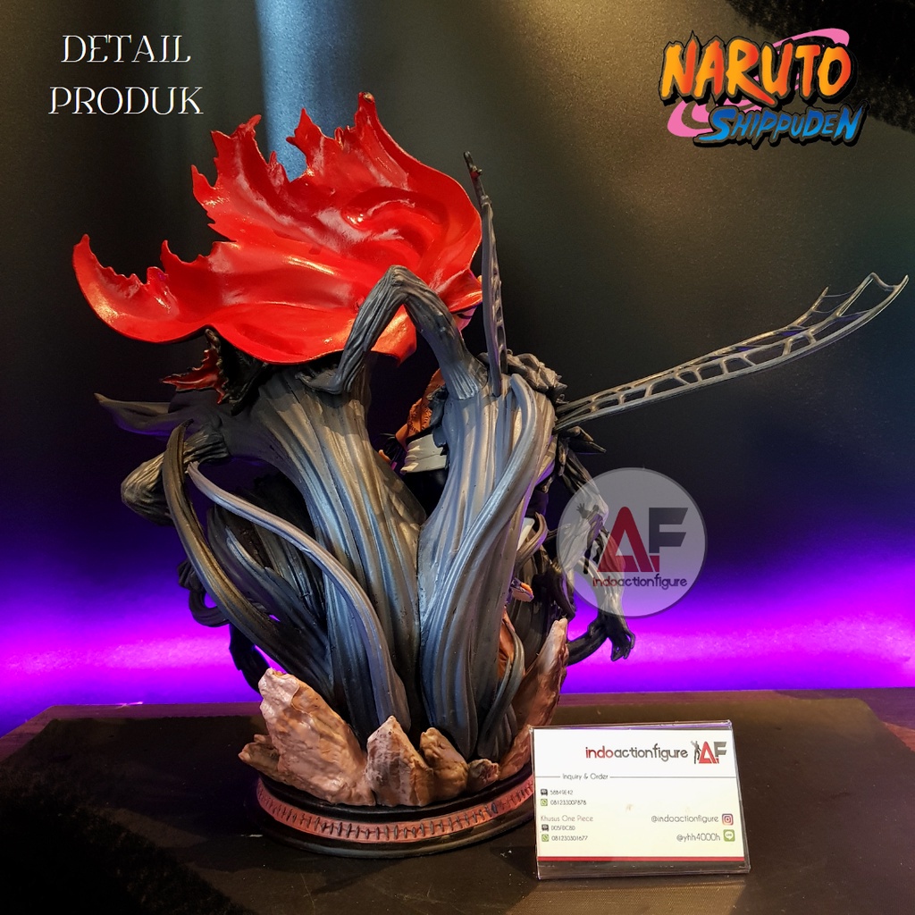 Jual Action Figure Statue Akatsuki Kakuzu Clouds Studio Design recast ...