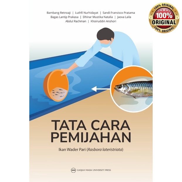 Jual Buku Tata Cara Pemijahan Ikan Wader Pari (Rasbora lateristriata ...