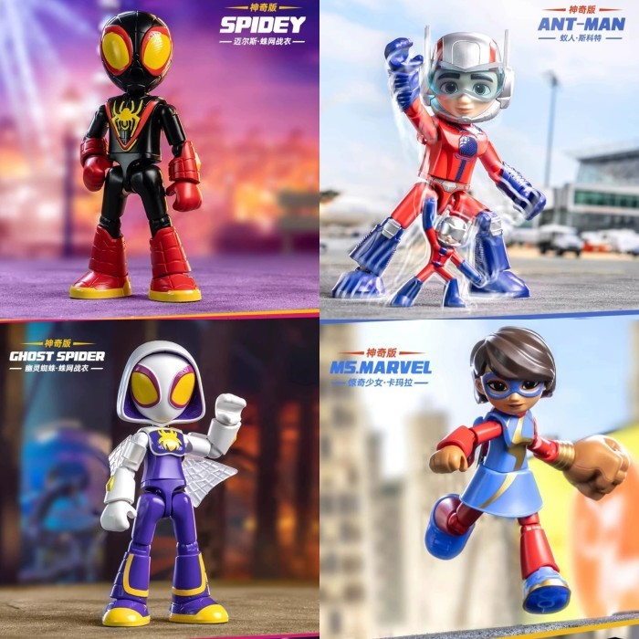Jual Blokees Marvel Spidey And His Amazing Friends Model Kits Amazing ...