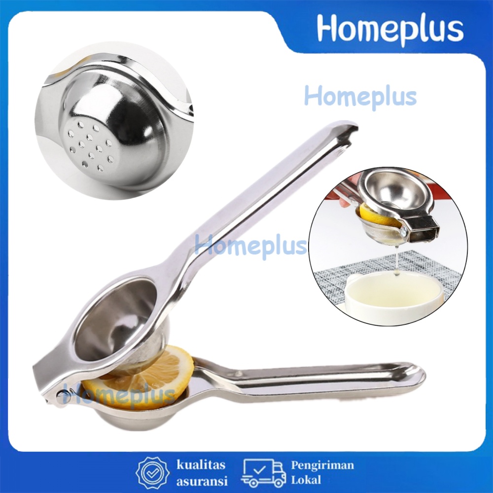 Jual HomePlus Alat Peras Jeruk Nipis Lemon Stainless Steel Lemon Juicer ...