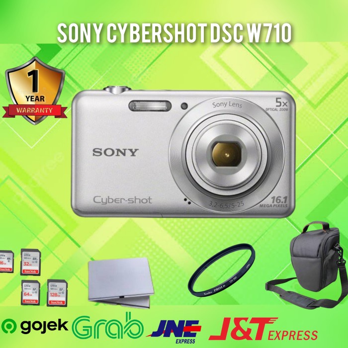 Jual Camera Sony Cybershot W710 / Sony Cybershot W710 / Digital Sony