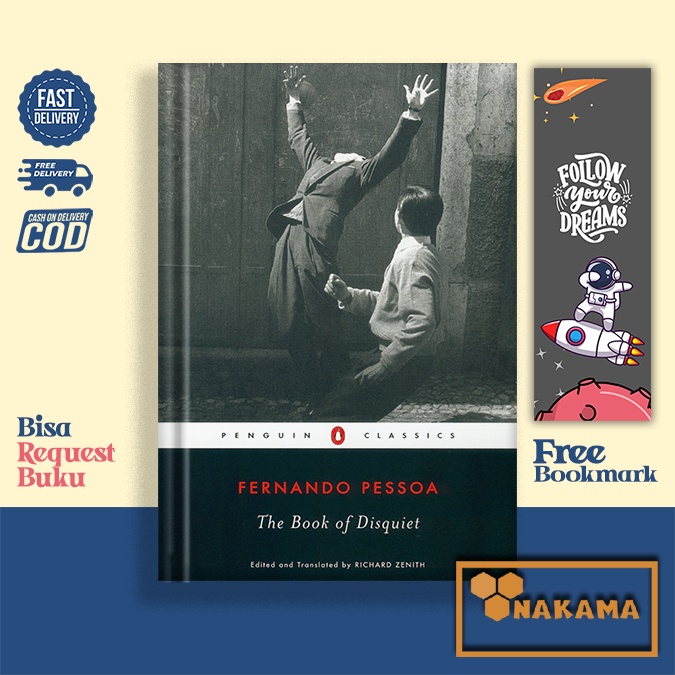 Jual The Book of Disquiet by Fernando Pessoa (Penguin Classics) (English Version) Shopee Indonesia