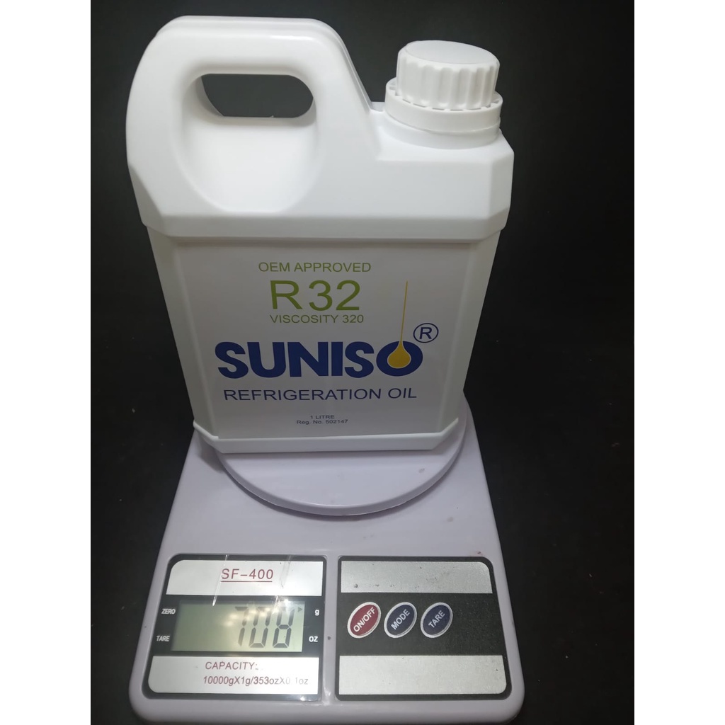 Jual OLI KOMPRESOR AC SUNISO REFRIGERANT OIL R32 1 LITER | Shopee Indonesia
