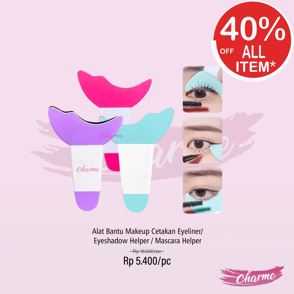 Jual (READY & ORI) Alat Bantu Makeup Cetakan Eyeliner / Eyeshadow