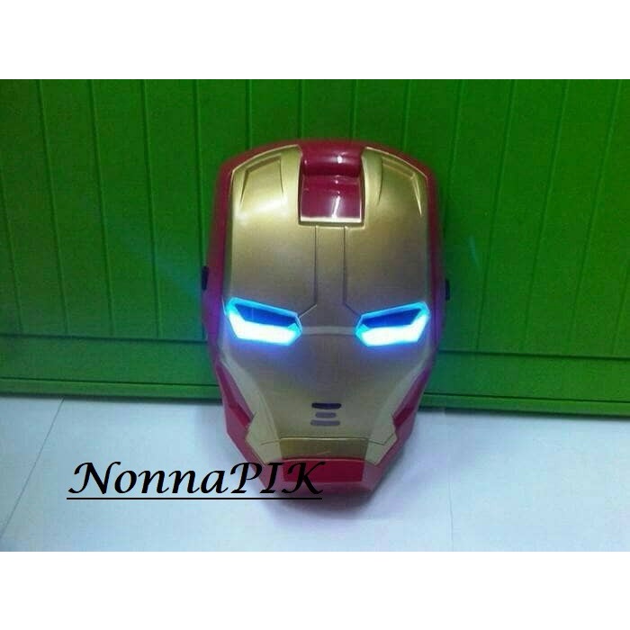 Jual Topeng IRON MAN Mask Mainan Super Hero Avengers Marvel IronMan ...