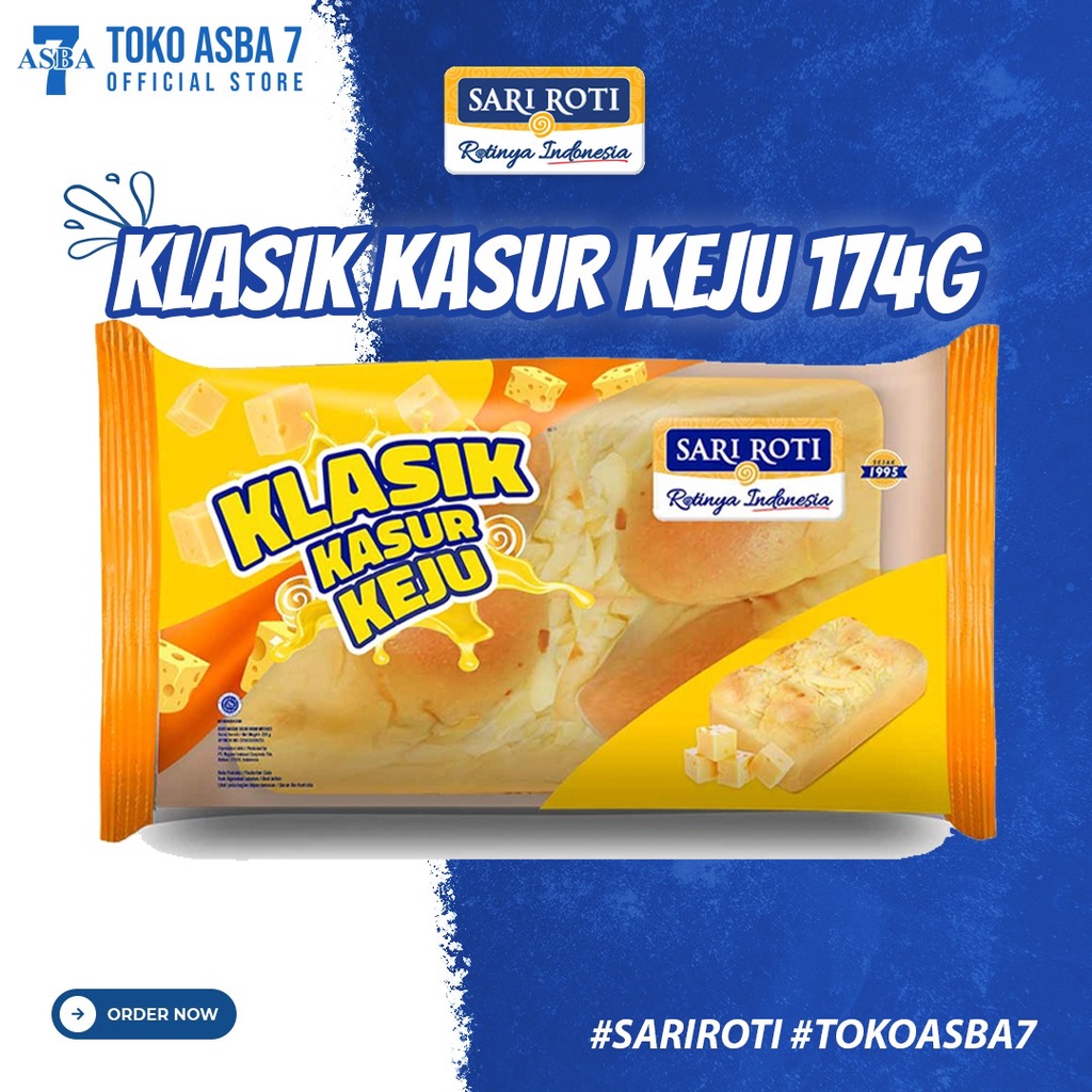 Jual SARI ROTI KLASIK KASUR KEJU 174G | Shopee Indonesia